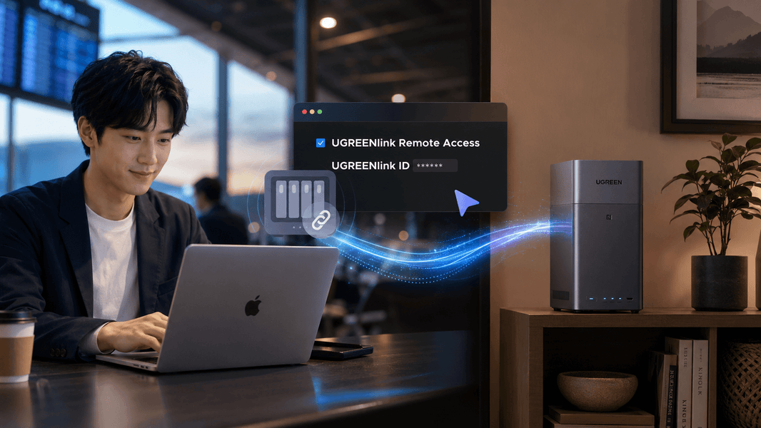 UGREENlink を使用して NAS にリモートアクセスする