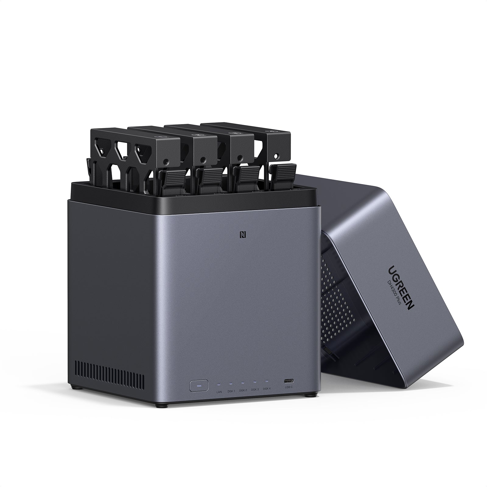 DH4300 Plus NAS ストレージ 4ベイ・2.5GbE対応