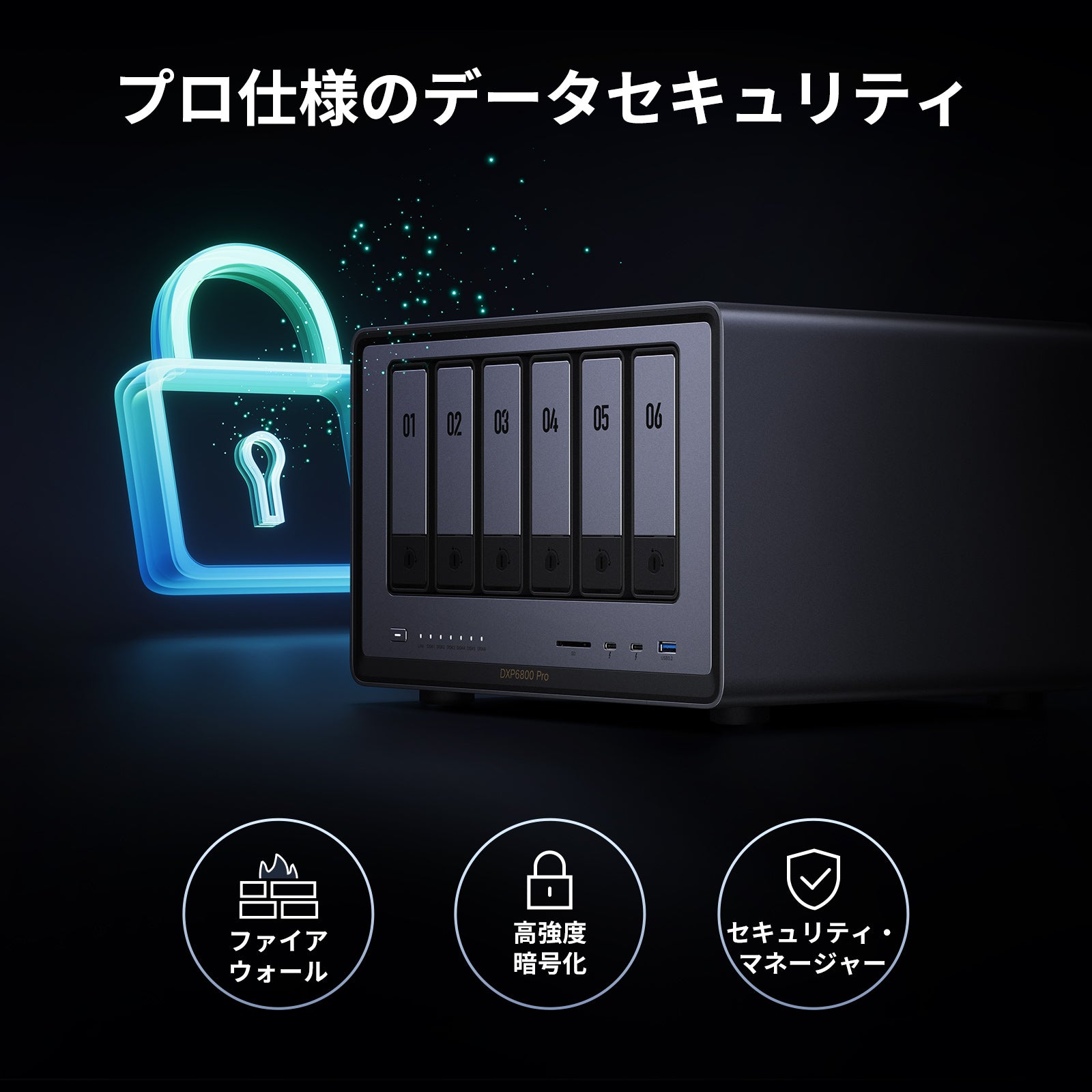 UGREEN 6ベイ NAS｜最大208TB & 30日間の安心お試し