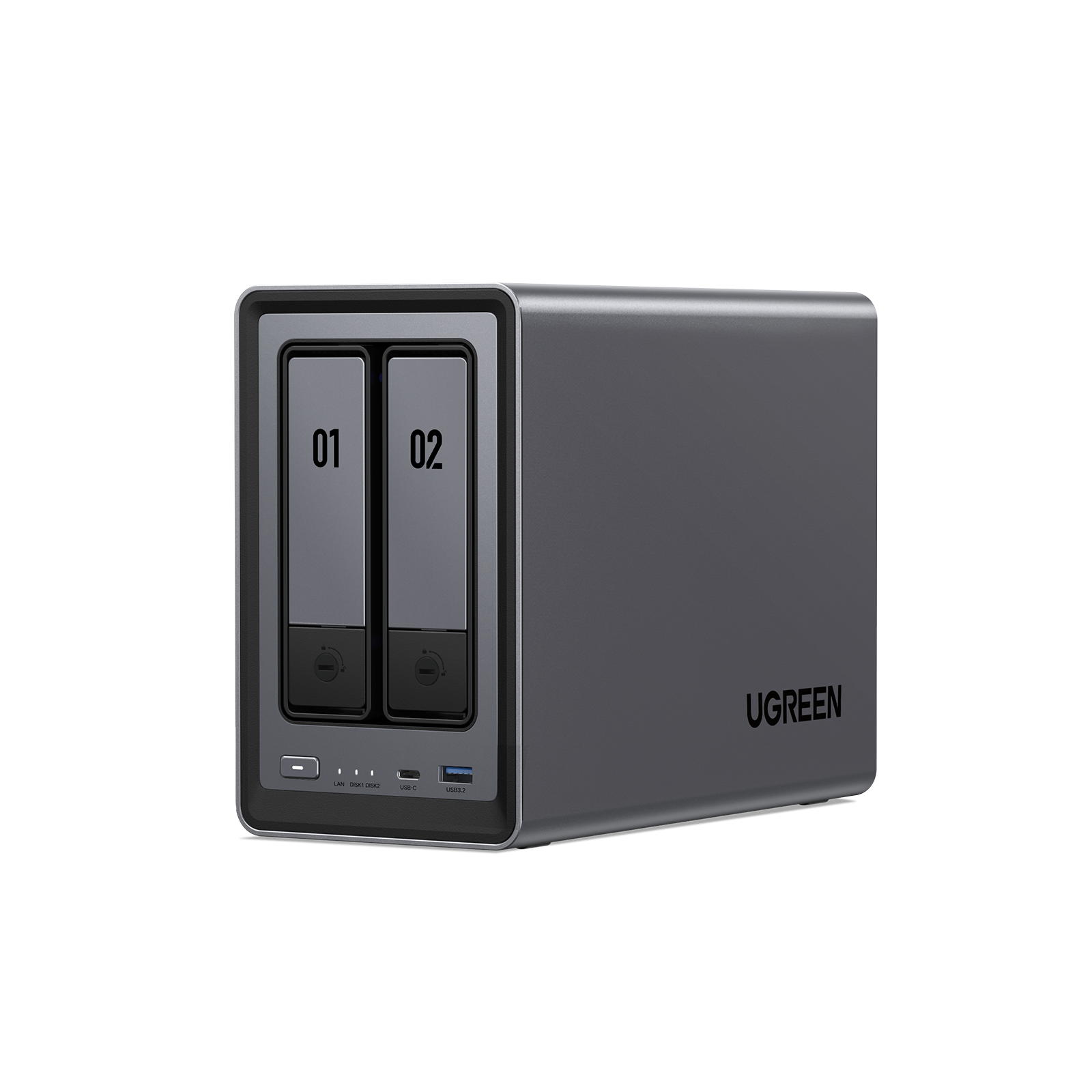 UGREEN NAS 2 ベイ｜80TB大容量と30日間の安心お試し